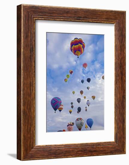 USA, New Mexico, Albuquerque International Balloon Fiesta-Connie Bransilver-Framed Photographic Print