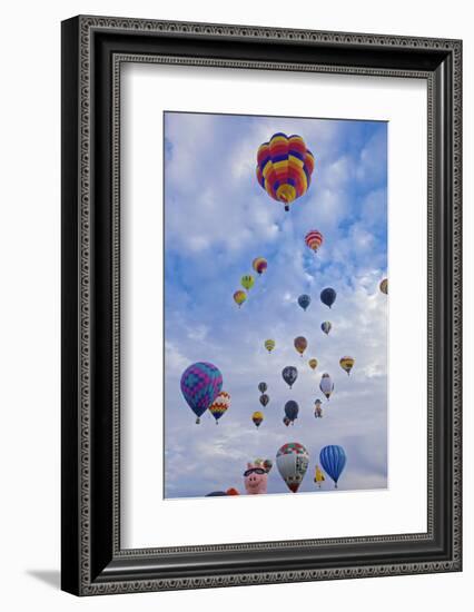 USA, New Mexico, Albuquerque International Balloon Fiesta-Connie Bransilver-Framed Photographic Print