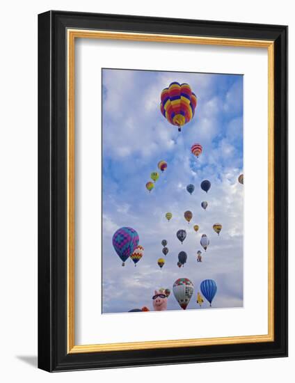 USA, New Mexico, Albuquerque International Balloon Fiesta-Connie Bransilver-Framed Photographic Print