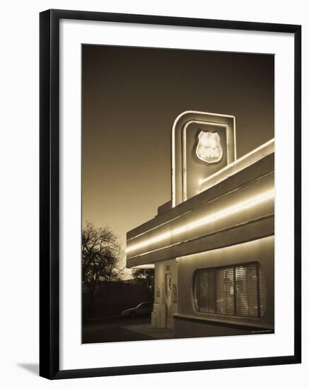 USA, New Mexico, Albuquerque, Route 66 Diner-Alan Copson-Framed Photographic Print