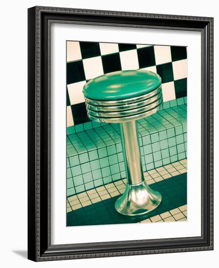 USA, New Mexico, Albuquerque, Route 66 Diner-Alan Copson-Framed Photographic Print