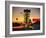 USA, New Mexico, Route 66, Gallup, Motel Signs-Alan Copson-Framed Photographic Print