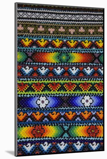 USA, New Mexico, Santa Fe, Beaded jewelery made by Aztec Indians.-Joanne Wells-Mounted Photographic Print