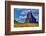 USA, New Mexico. Shiprock formation on Navajo Indian Reservation.-Jaynes Gallery-Framed Photographic Print