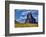 USA, New Mexico. Shiprock formation on Navajo Indian Reservation.-Jaynes Gallery-Framed Photographic Print