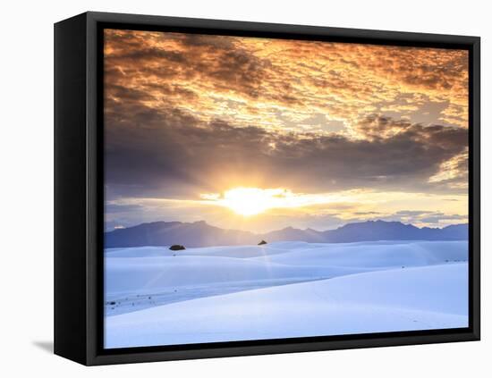 USA, New Mexico, White Sands National Monum-Michele Falzone-Framed Premier Image Canvas