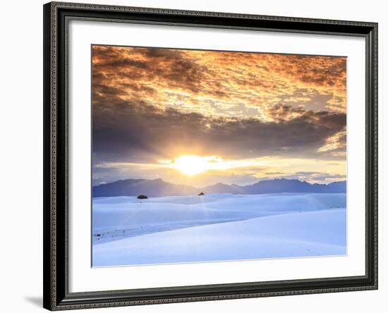 USA, New Mexico, White Sands National Monum-Michele Falzone-Framed Photographic Print