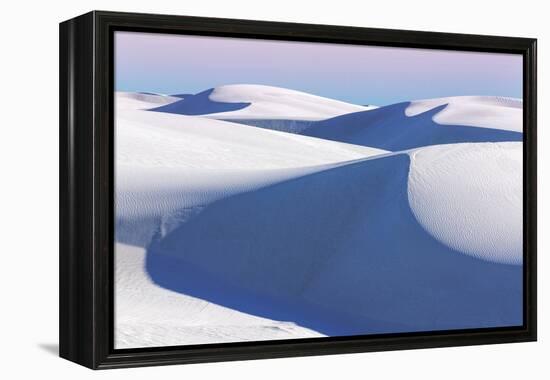 USA, New Mexico, White Sands National Monument. Desert Landscape-Don Paulson-Framed Premier Image Canvas