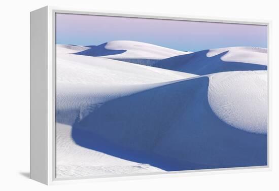 USA, New Mexico, White Sands National Monument. Desert Landscape-Don Paulson-Framed Premier Image Canvas