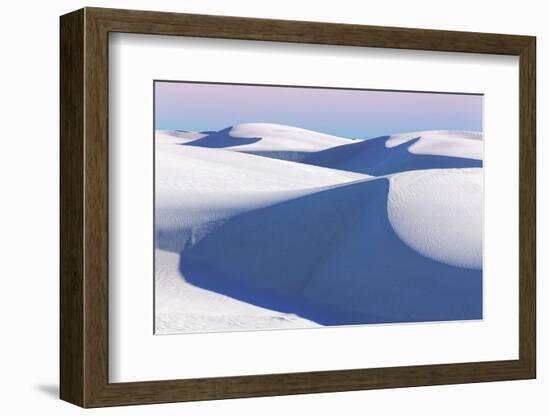 USA, New Mexico, White Sands National Monument. Desert Landscape-Don Paulson-Framed Photographic Print