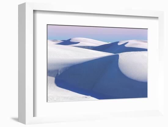 USA, New Mexico, White Sands National Monument. Desert Landscape-Don Paulson-Framed Photographic Print