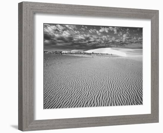 USA, New Mexico, White Sands National Monument. Desert Landscape-Dennis Flaherty-Framed Photographic Print