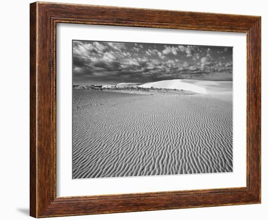 USA, New Mexico, White Sands National Monument. Desert Landscape-Dennis Flaherty-Framed Photographic Print