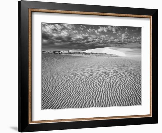 USA, New Mexico, White Sands National Monument. Desert Landscape-Dennis Flaherty-Framed Photographic Print