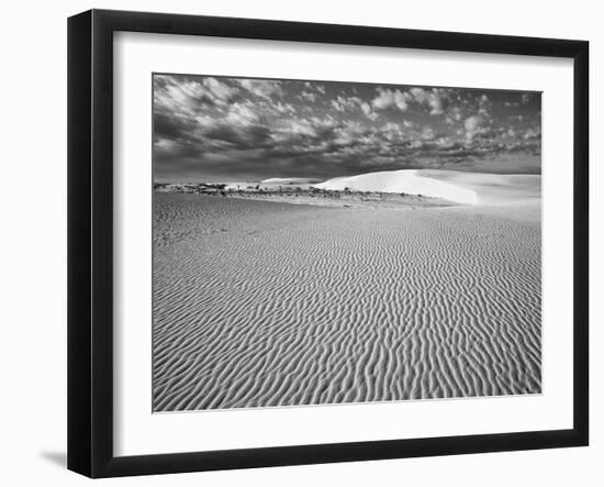 USA, New Mexico, White Sands National Monument. Desert Landscape-Dennis Flaherty-Framed Photographic Print