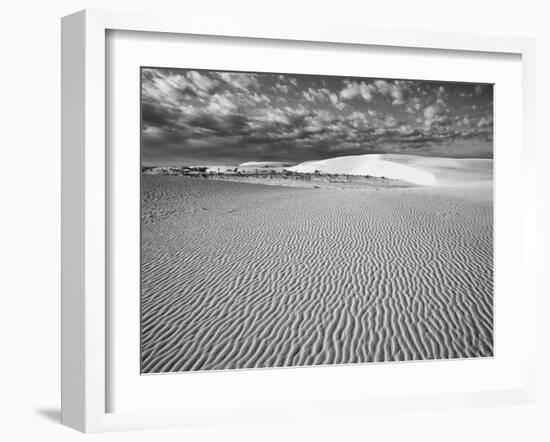 USA, New Mexico, White Sands National Monument. Desert Landscape-Dennis Flaherty-Framed Photographic Print