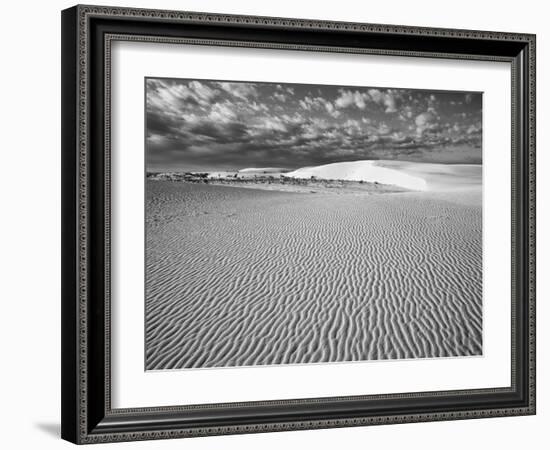 USA, New Mexico, White Sands National Monument. Desert Landscape-Dennis Flaherty-Framed Photographic Print