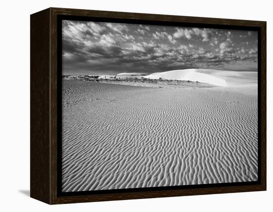 USA, New Mexico, White Sands National Monument. Desert Landscape-Dennis Flaherty-Framed Premier Image Canvas