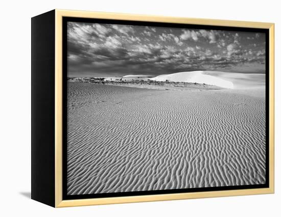 USA, New Mexico, White Sands National Monument. Desert Landscape-Dennis Flaherty-Framed Premier Image Canvas