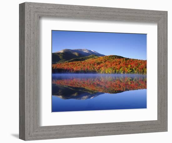 USA, New York, Adirondack Mountains. Algonquin Peak and Heart Lake-Jaynes Gallery-Framed Photographic Print