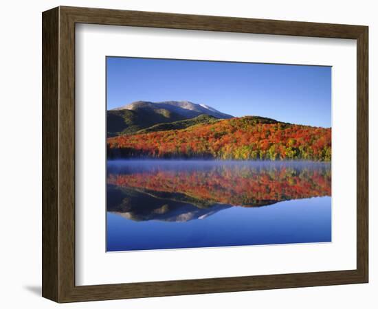 USA, New York, Adirondack Mountains. Algonquin Peak and Heart Lake-Jaynes Gallery-Framed Photographic Print