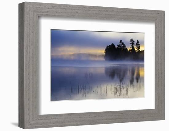 USA, New York, Adirondack Mountains. Racquette Lake at Sunrise-Jaynes Gallery-Framed Photographic Print