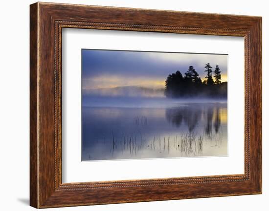 USA, New York, Adirondack Mountains. Racquette Lake at Sunrise-Jaynes Gallery-Framed Photographic Print