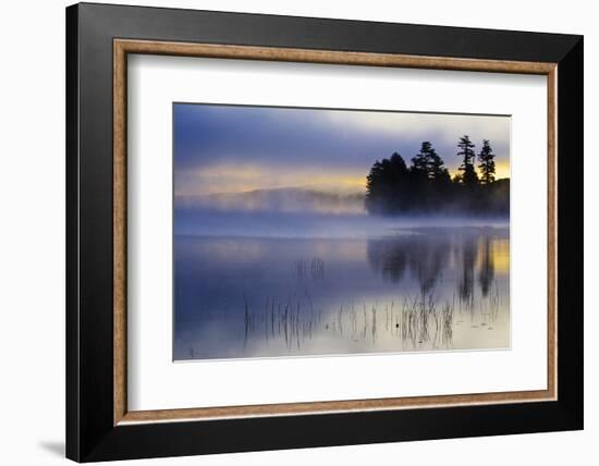 USA, New York, Adirondack Mountains. Racquette Lake at Sunrise-Jaynes Gallery-Framed Photographic Print