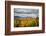 USA, New York, Adirondacks. Indian Lake, Fall color at overlook along Route 28-Ann Collins-Framed Photographic Print