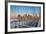 Usa, New York, Brooklyn Bridge and Lower Manhattan Skyline with Freedom Tower-Alan Copson-Framed Photographic Print