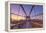 Usa, New York, Brooklyn Bridge-Alan Copson-Framed Premier Image Canvas