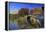 Usa, New York City, Manhattan, Central Park, Bow Bridge-Michele Falzone-Framed Premier Image Canvas