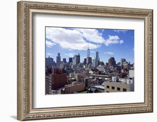 Usa, New York. Downtown, Freedom Tower, One WTC-Michele Molinari-Framed Photographic Print