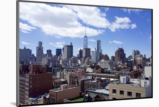 Usa, New York. Downtown, Freedom Tower, One WTC-Michele Molinari-Mounted Photographic Print