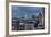 Usa, New York, Freedom Tower over Rooftops and Water Tanks-Alan Copson-Framed Photographic Print