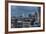 Usa, New York, Freedom Tower over Rooftops and Water Tanks-Alan Copson-Framed Photographic Print