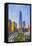 Usa, New York, Manhattan, Downtown, World Trade Center, Freedom Tower or One World Trade Center-Alan Copson-Framed Premier Image Canvas