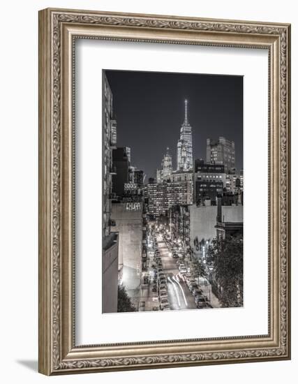 Usa, New York, Manhattan, Lower Manhattan, Chinatown-Alan Copson-Framed Photographic Print