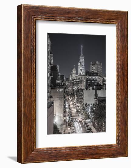 Usa, New York, Manhattan, Lower Manhattan, Chinatown-Alan Copson-Framed Photographic Print