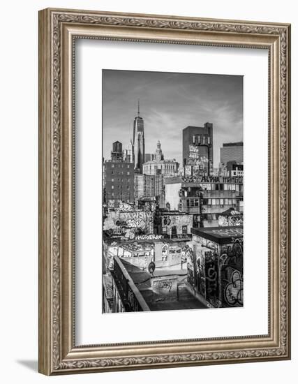 Usa, New York, Manhattan, Lower Manhattan, Chinatown-Alan Copson-Framed Photographic Print