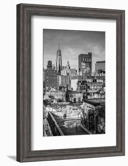 Usa, New York, Manhattan, Lower Manhattan, Chinatown-Alan Copson-Framed Photographic Print