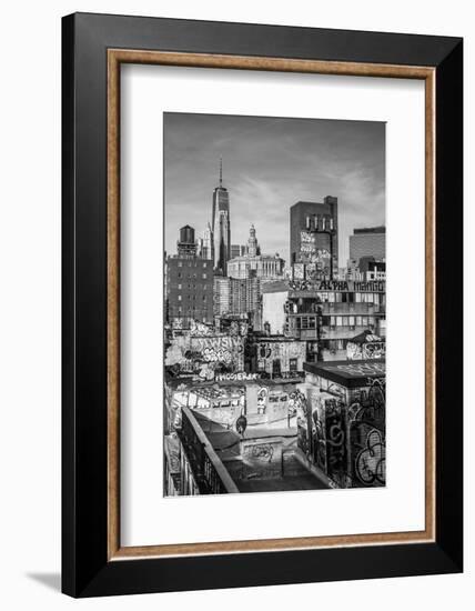 Usa, New York, Manhattan, Lower Manhattan, Chinatown-Alan Copson-Framed Photographic Print