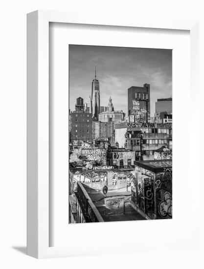 Usa, New York, Manhattan, Lower Manhattan, Chinatown-Alan Copson-Framed Photographic Print