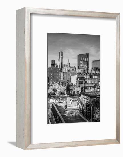 Usa, New York, Manhattan, Lower Manhattan, Chinatown-Alan Copson-Framed Photographic Print