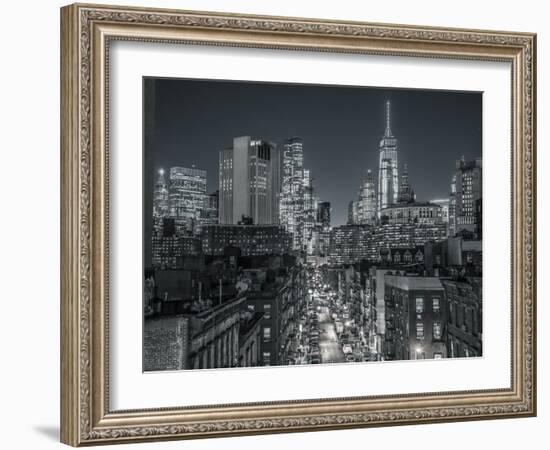 Usa, New York, Manhattan, Lower Manhattan, Chinatown-Alan Copson-Framed Photographic Print