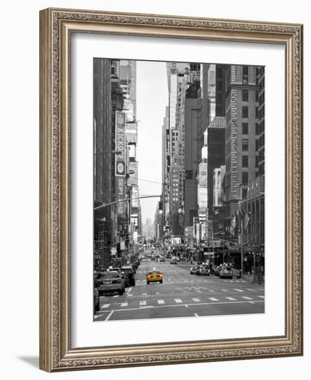 USA, New York, Manhattan, Midtown, 7th Avenue-Alan Copson-Framed Photographic Print