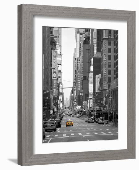 USA, New York, Manhattan, Midtown, 7th Avenue-Alan Copson-Framed Photographic Print