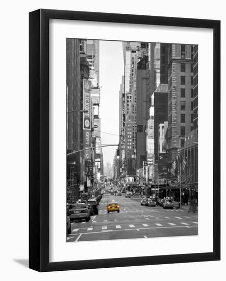 USA, New York, Manhattan, Midtown, 7th Avenue-Alan Copson-Framed Photographic Print