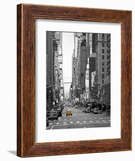 USA, New York, Manhattan, Midtown, 7th Avenue-Alan Copson-Framed Photographic Print