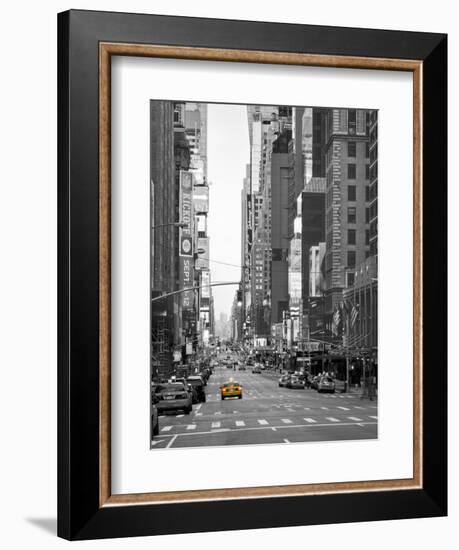 USA, New York, Manhattan, Midtown, 7th Avenue-Alan Copson-Framed Photographic Print